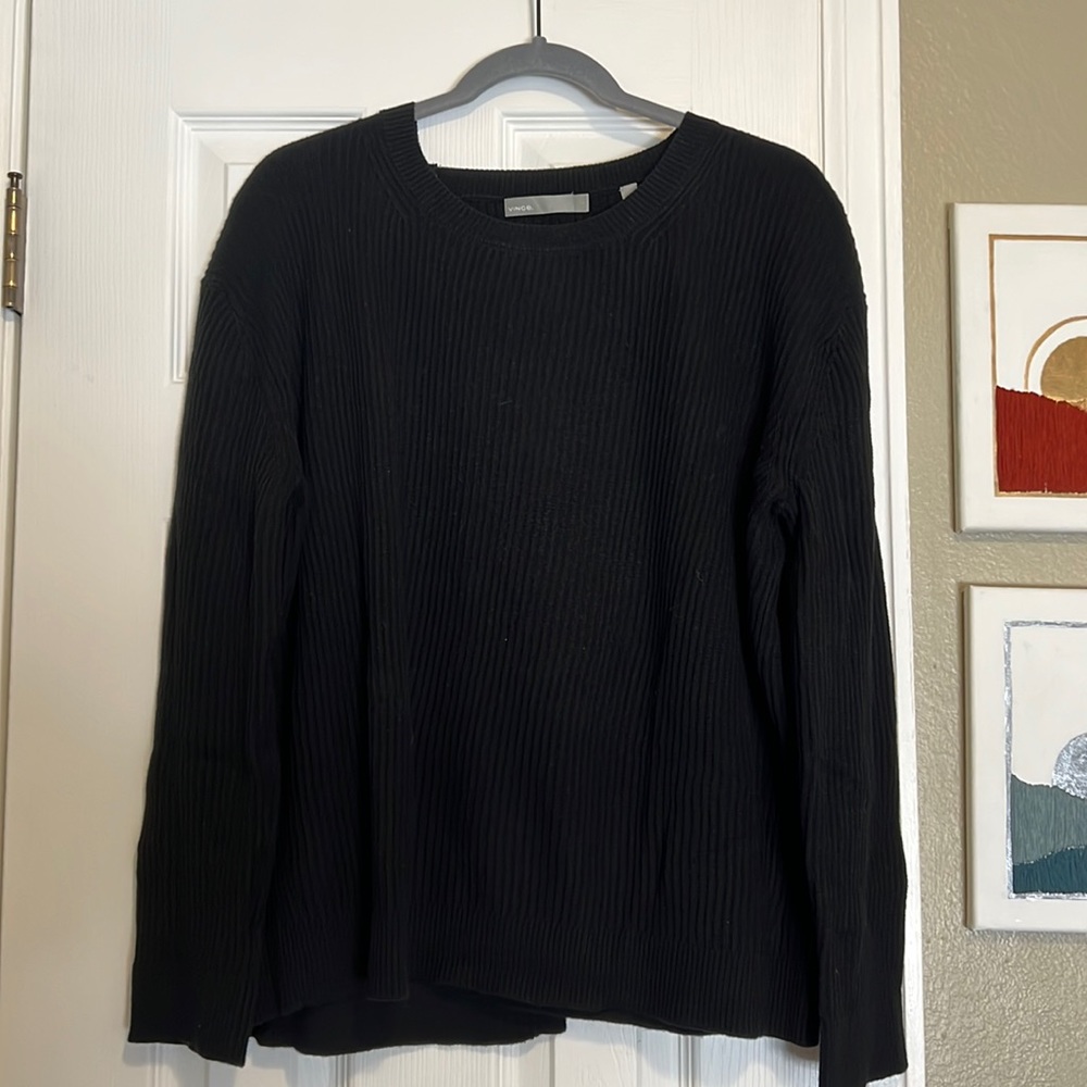 Vince back tie sweater